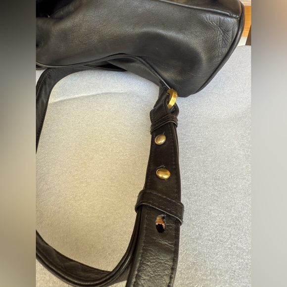 Perlina black Leather Backpack - Picture 7 of 9